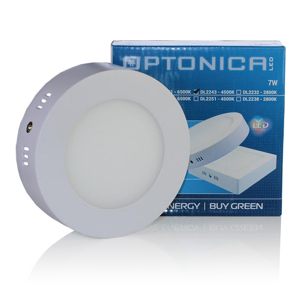 LED  panel okrugli nadgradni 6W